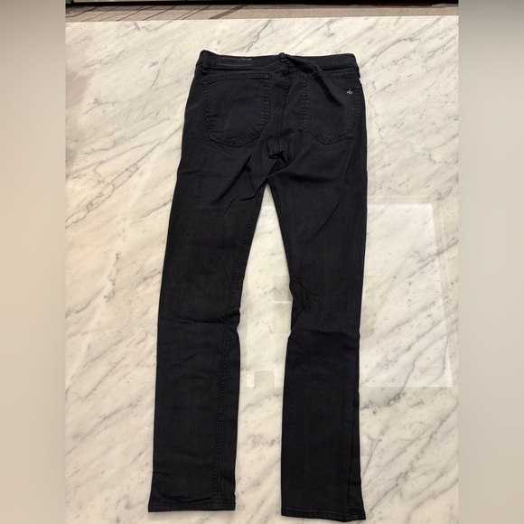 Rag & Bone Charcoal Denim Pants - Picture 4 of 5